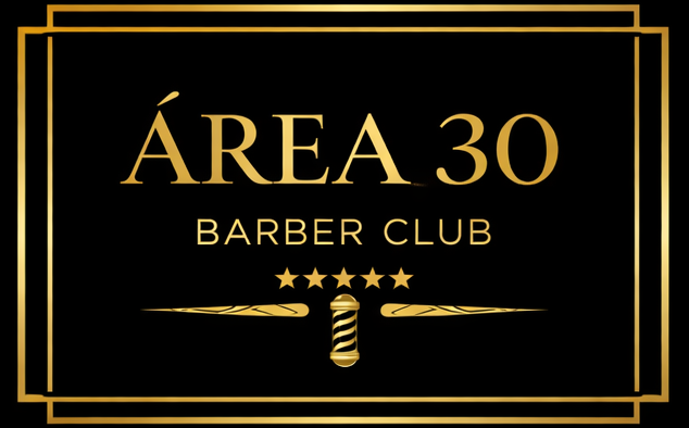 Logo Area 30 Barber Club